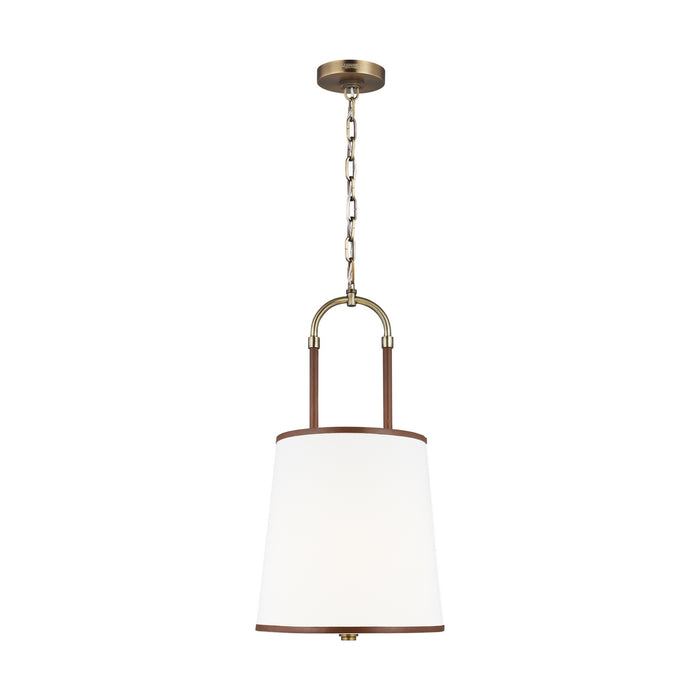 Visual Comfort Studio - LP1031TWB - One Light Pendant - Katie - Time Worn Brass
