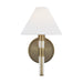 Visual Comfort Studio - LW1041TWB - One Light Wall Sconce - Robert - Time Worn Brass