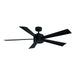 Modern Forms Fans - FR-W1801-60L-MB - 60"Ceiling Fan - Wynd - Matte Black