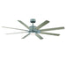 Modern Forms Fans - FR-W2001-66L-GH/WW - 66"Ceiling Fan - Renegade - Graphite/Weathered Wood