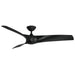 Modern Forms Fans - FR-W2006-62L-MB - 62"Ceiling Fan - Zephyr - Matte Black