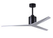 Matthews Fan Company - EK-BK-WH - 56"Ceiling Fan - Eliza - Matte Black