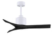 Matthews Fan Company - MW-MWH-BK-42 - 42"Ceiling Fan - Mollywood - Matte White