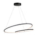 ET2 - E21327-BK - LED Pendant - Cycle - Black