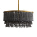 Arteriors - 45083 - Three Light Chandelier - Baja - Dark Gray Wash