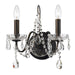 Crystorama - 3022-EB-CL-S - Two Light Wall Sconce - Butler - English Bronze