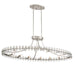 Crystorama - CLO-8897-BN - 12 Light Chandelier - Clover - Brushed Nickel