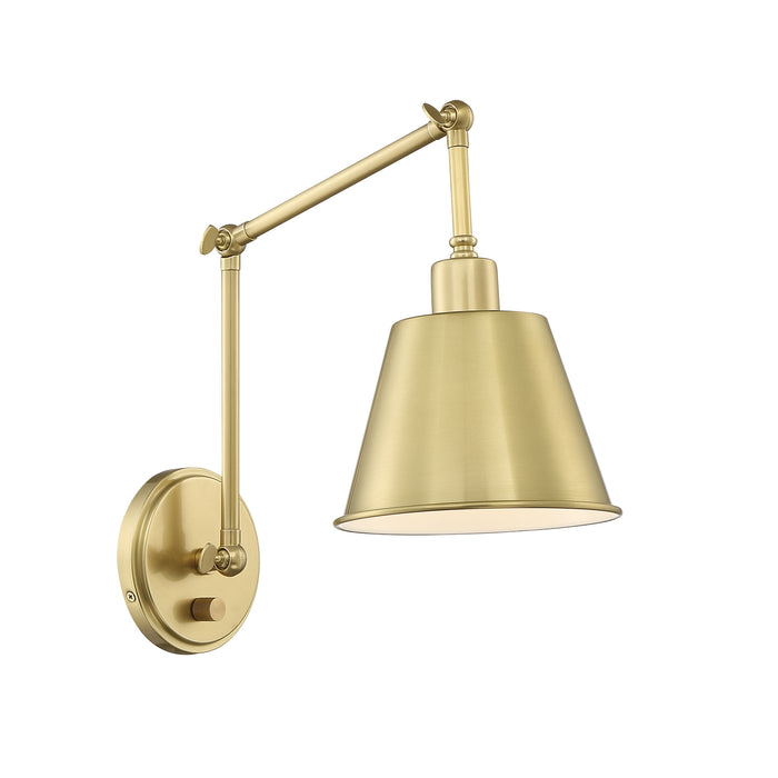 Crystorama - MIT-A8021-AG - One Light Wall Sconce - Mitchell - Aged Brass