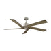 Visual Comfort Fan - 5ASPR56BS - 56``Ceiling Fan - Aspen 56 - Brushed Steel
