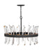 Fredrick Ramond - FR30904BLK - LED Chandelier - Revel - Black