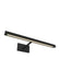 Visual Comfort Modern - 700DES18B-LED930 - LED Wall Sconce - Dessau - Nightshade Black