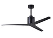 Matthews Fan Company - EK-BK-BK - 56"Ceiling Fan - Eliza - Matte Black