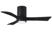 Matthews Fan Company - IR3HLK-BK-BK-42 - 42"Ceiling Fan - Irene - Matte Black