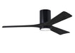 Matthews Fan Company - IR3HLK-BK-BK-52 - 52"Ceiling Fan - Irene - Matte Black