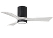 Matthews Fan Company - IR3HLK-BK-MWH-42 - 42"Ceiling Fan - Irene - Matte Black