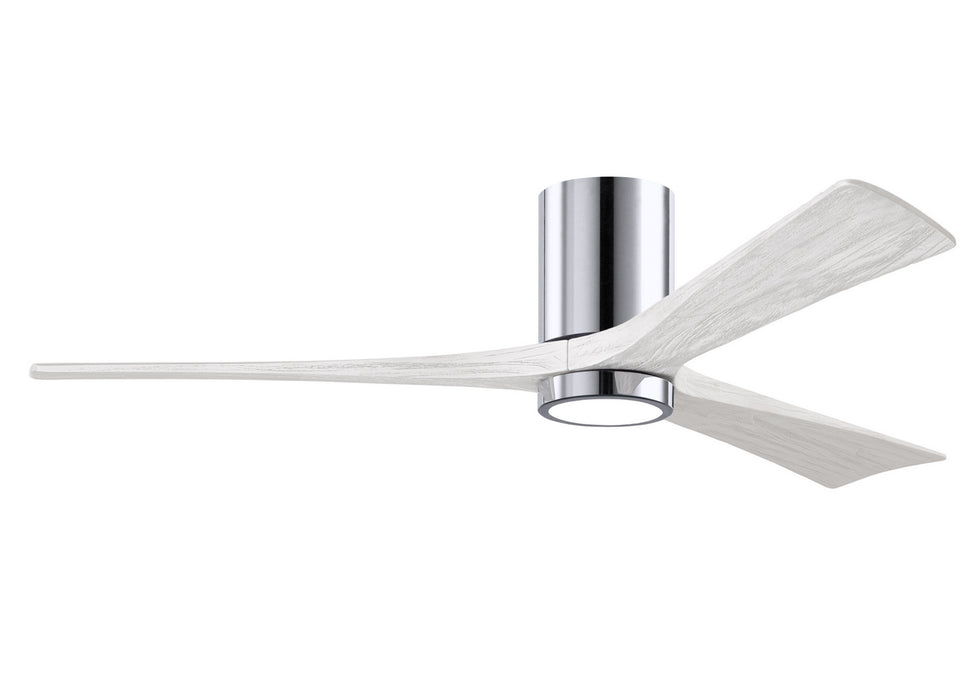 Matthews Fan Company - IR3HLK-CR-MWH-60 - 60"Ceiling Fan - Irene - Polished Chrome