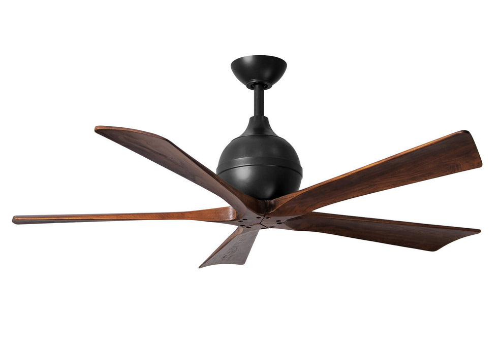 Matthews Fan Company - IR5-BK-WA-52 - 52"Ceiling Fan - Irene - Matte Black