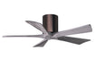 Matthews Fan Company - IR5H-BB-BW-42 - 42"Ceiling Fan - Irene - Brushed Bronze