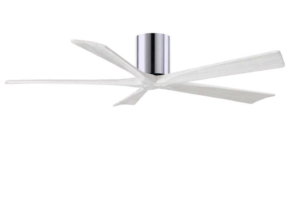 Matthews Fan Company - IR5H-CR-MWH-60 - 60"Ceiling Fan - Irene - Polished Chrome