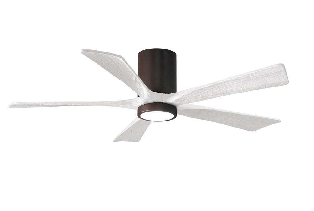 Matthews Fan Company - IR5HLK-TB-MWH-52 - 52"Ceiling Fan - Irene - Textured Bronze