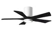 Matthews Fan Company - IR5HLK-WH-BK-42 - 42"Ceiling Fan - Irene - White