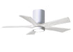 Matthews Fan Company - IR5HLK-WH-MWH-42 - 42"Ceiling Fan - Irene - White