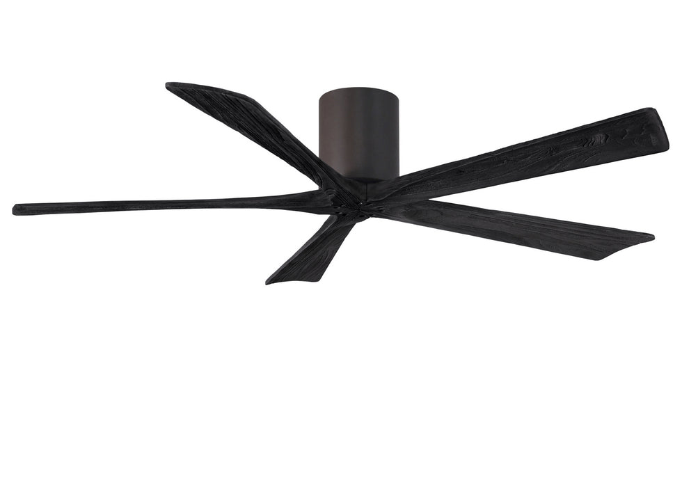 Matthews Fan Company - IR5H-TB-BK-60 - 60"Ceiling Fan - Irene - Textured Bronze