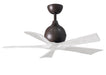 Matthews Fan Company - IR5-TB-MWH-42 - 42"Ceiling Fan - Irene - Textured Bronze