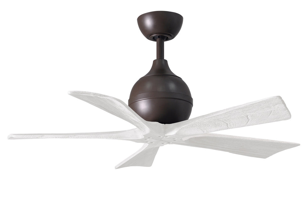 Matthews Fan Company - IR5-TB-MWH-42 - 42"Ceiling Fan - Irene - Textured Bronze