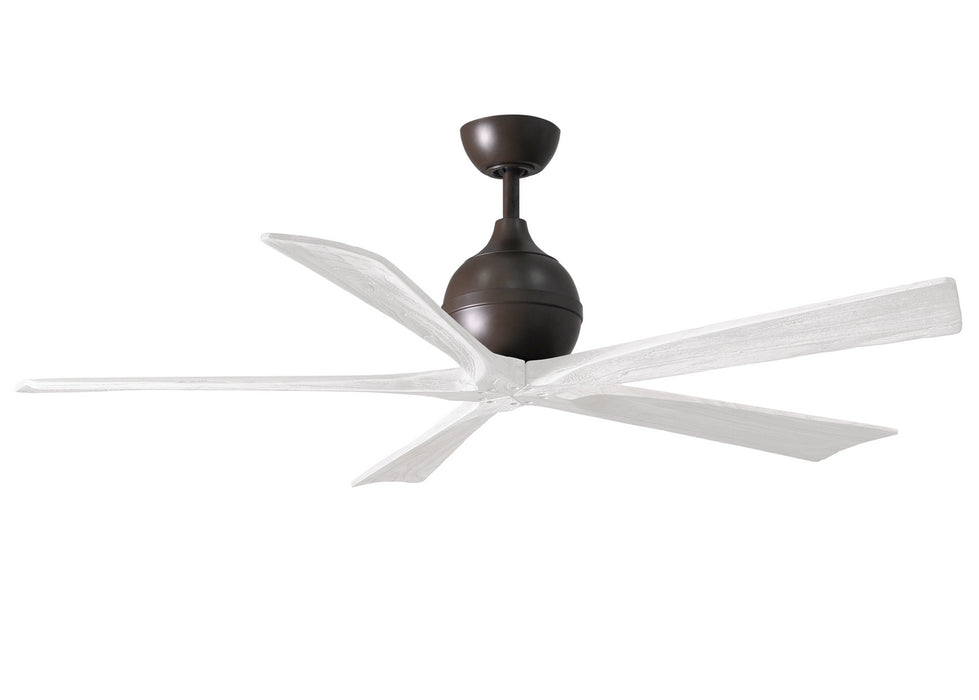 Matthews Fan Company - IR5-TB-MWH-60 - 60"Ceiling Fan - Irene - Textured Bronze