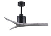 Matthews Fan Company - MW-BK-BW-42 - 42"Ceiling Fan - Mollywood - Matte Black