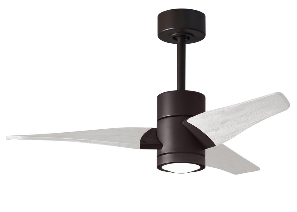 Matthews Fan Company - SJ-TB-MWH-42 - 42"Ceiling Fan - Super Janet - Textured Bronze