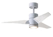 Matthews Fan Company - SJ-WH-MWH-42 - 42"Ceiling Fan - Super Janet - White