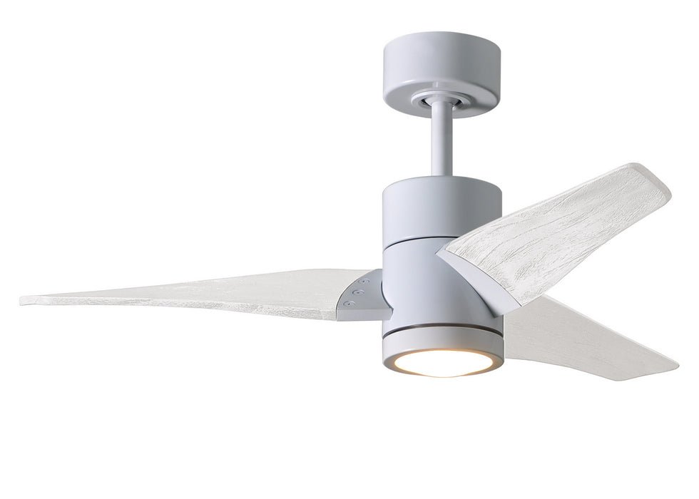 Matthews Fan Company - SJ-WH-MWH-42 - 42"Ceiling Fan - Super Janet - White