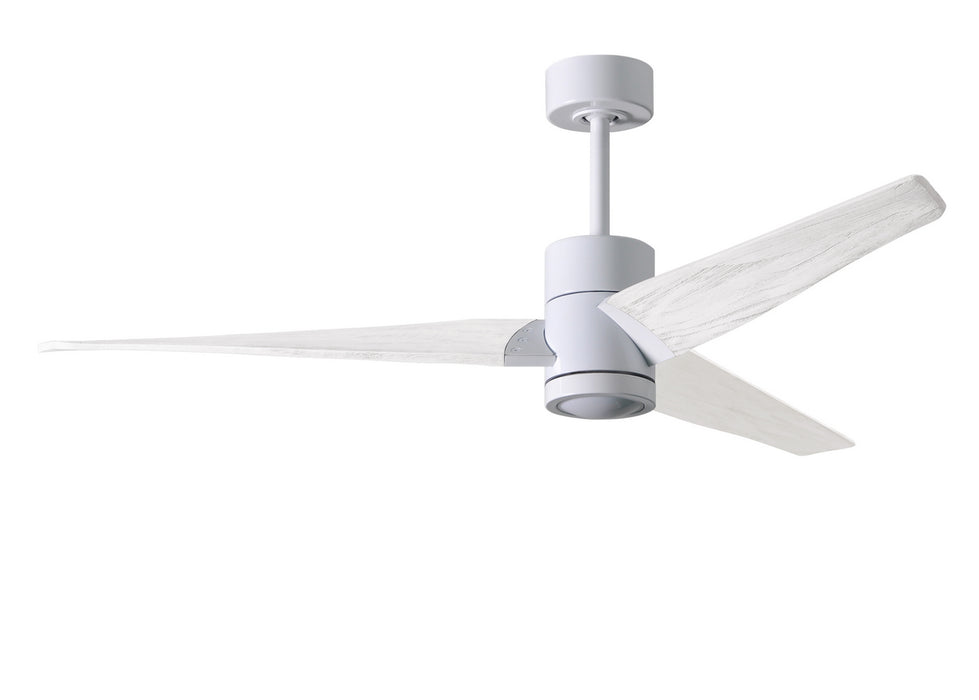 Matthews Fan Company - SJ-WH-MWH-60 - 60"Ceiling Fan - Super Janet - White