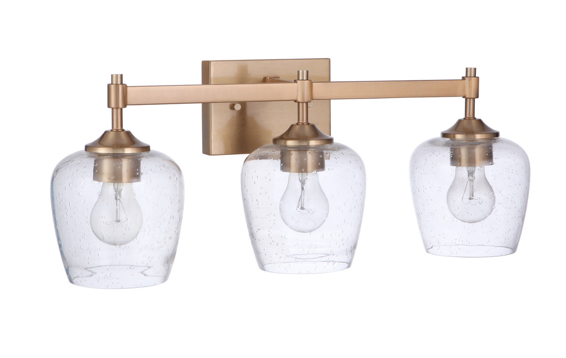 Craftmade - 12422SB3 - Three Light Vanity - Stellen - Satin Brass