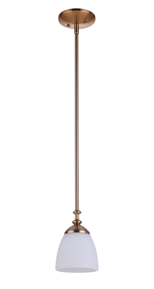 Craftmade - 53791-SB - One Light Mini Pendant - Marlowe - Satin Brass