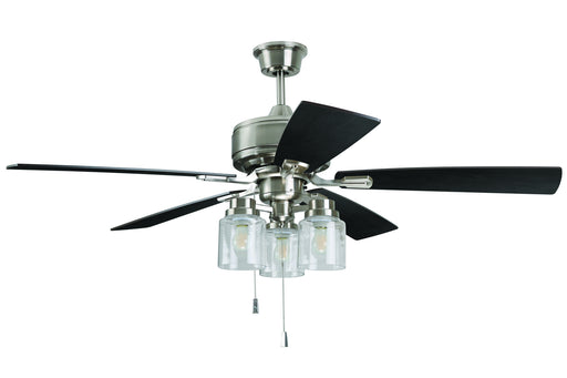 Craftmade - KTE52BNK5 - 52" Ceiling Fan - Kate - Brushed Polished Nickel