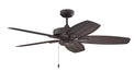 Craftmade - RET52BR5 - 52"Ceiling Fan - Retreat - Brown