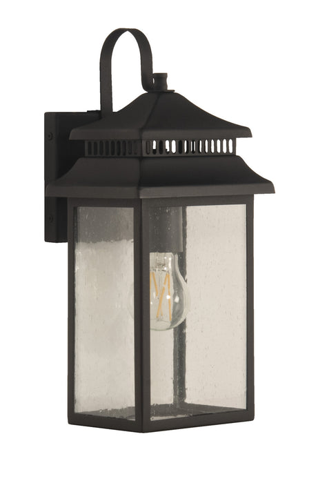 Craftmade - ZA3104-TB - One Light Outdoor Wall Mount - Crossbend - Textured Black
