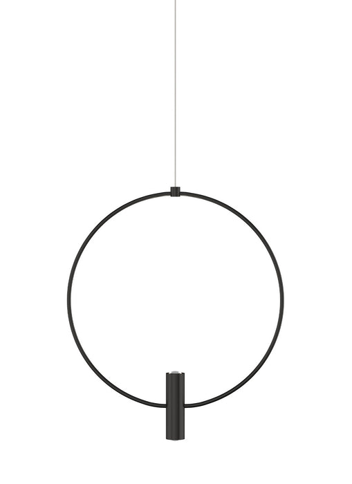 Visual Comfort Modern - 700FJLAY13B-LED930 - LED Pendant - Layla - Nightshade Black