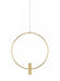 Visual Comfort Modern - 700FJLAY13NB-LED930 - LED Pendant - Layla - Natural Brass