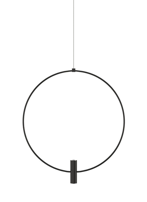 Visual Comfort Modern - 700FJLAY18B-LED930 - LED Pendant - Layla - Nightshade Black