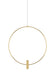 Visual Comfort Modern - 700FJLAY18NB-LED930 - LED Pendant - Layla - Natural Brass