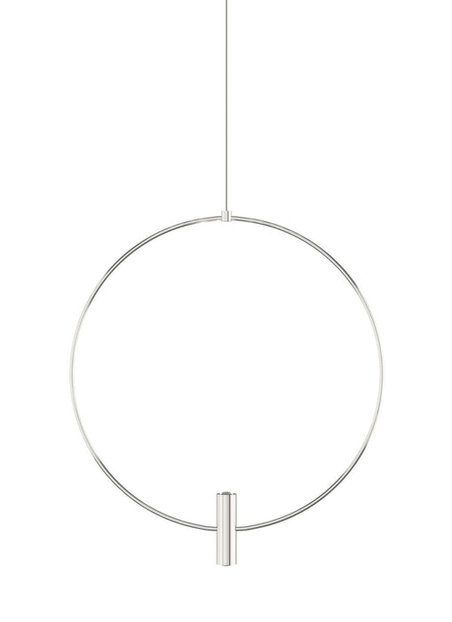 Visual Comfort Modern - 700FJLAY18S-LED930 - LED Pendant - Layla - Satin Nickel