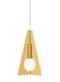 Visual Comfort Modern - 700FJOBLPNB-LED930 - LED Pendant - Orbel Pyramid - Natural Brass