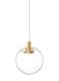 Visual Comfort Modern - 700FJPLNCNB-LED930 - LED Pendant - Palona - Natural Brass
