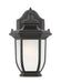 Generation Lighting. - 8436301EN3-12 - One Light Outdoor Wall Lantern - Childress - Black