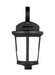 Generation Lighting. - 8519301-12 - One Light Outdoor Wall Lantern - Eddington - Black