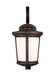 Generation Lighting. - 8619301-71 - One Light Outdoor Wall Lantern - Eddington - Antique Bronze